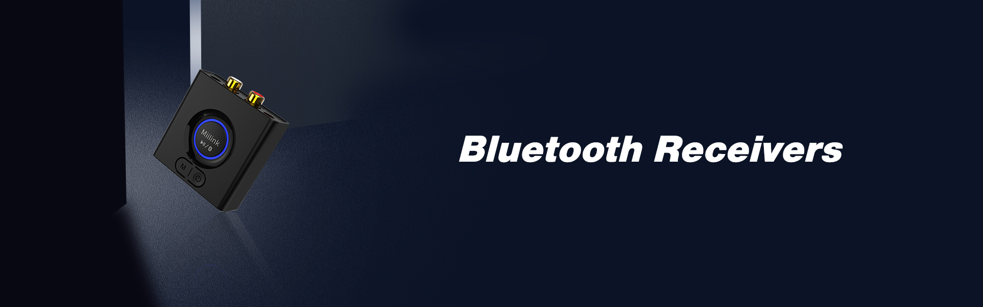 1Mii Transmisor Receptor Bluetooth 5.3 TV, Adaptador Bluetooth Audio Jack  3.5mm Aux aptX Baja Latencia & HD, Dual Link, Música HiFi para