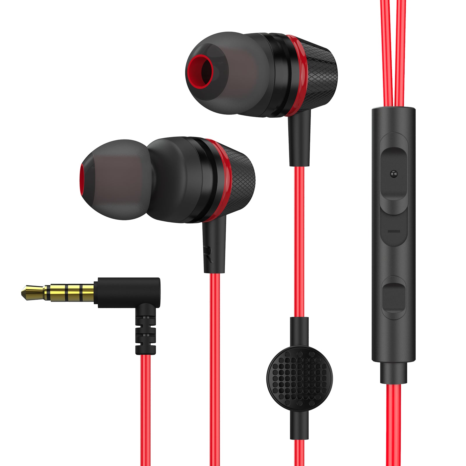 Ankbit Noise Cancelling Wired Earbuds with Mic - 1mii.shop
